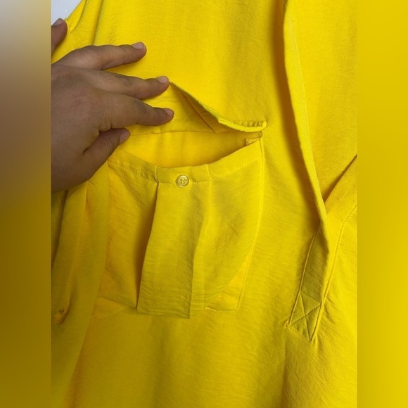 Jolie & Joy Top Blouse Women Plus Size 2X Short Sleeve V-Neck Stretch Comfort - Picture 5 of 11